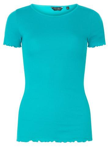 Dorothy Perkins Pale Green Lettuce Edge T-shirt