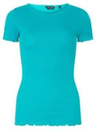 Dorothy Perkins Pale Green Lettuce Edge T-shirt