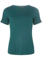 Dorothy Perkins Green Trim T-shirt