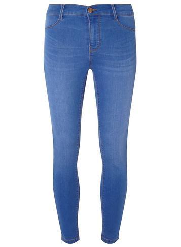 Dorothy Perkins Petite Blue Frankie Super Skinny Jeans