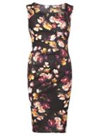 Dorothy Perkins *scarlett B Black Floral 'lydia' Dress
