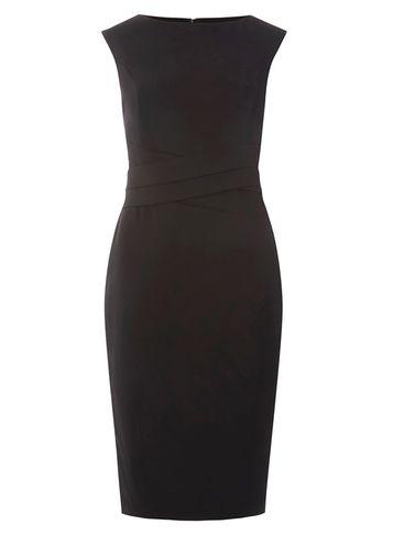 Dorothy Perkins Black Wrap Pencil Dress