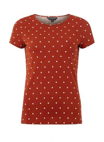 Dorothy Perkins Rust Spot T-shirt