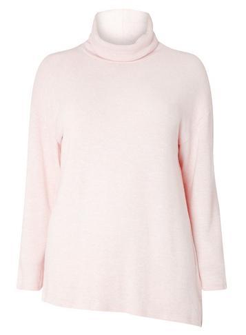 Dorothy Perkins *dp Curve Pink Cowl Neck Soft Touch Top