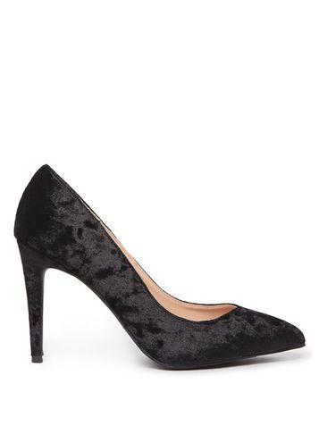 Dorothy Perkins Black Velvet 'evie' Court Shoes