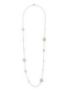 Dorothy Perkins Pink Filigree Stone Necklace