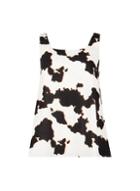 Dorothy Perkins Multi Coloured Cow Print Bow Back Top