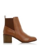 *head Over Heels By Dune Tan 'park' Ankle Boots