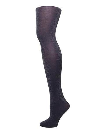 Dorothy Perkins Black And Blue Glitter Tights