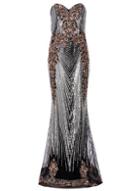 Dorothy Perkins *quiz Multi Coloued Olivias Embellished Maxi Dress