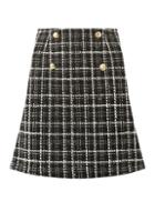 Dorothy Perkins Mono Boucle Mini Skirt