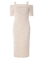 Dorothy Perkins *tall Ivory Lace Pencil Dress
