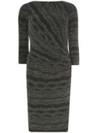 Dorothy Perkins *billie & Blossom Black Glitter Wave Shift Dress