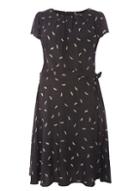 Dorothy Perkins *billie & Blossom Curve Printed Feather Skatert Dress