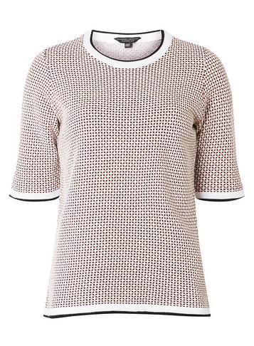 Dorothy Perkins Blush Jacquard T-shirt