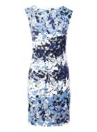 *izabel London Blue Floral Print Bodycon Dress