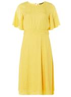 Dorothy Perkins *vero Moda Yellow Fit And Flare Dress