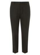 Dorothy Perkins Black Textured Trousers