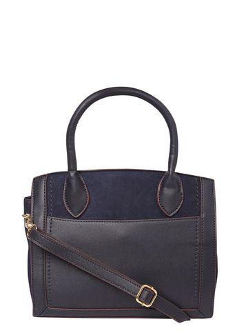 Dorothy Perkins Navy Structured Mini Tote Bag