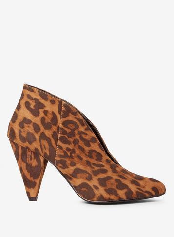 Dorothy Perkins Wholesale Exclusive Leopard Admire V-cut Shoe Boots