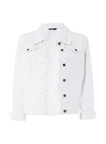 *roman Originals White Denim Jacket