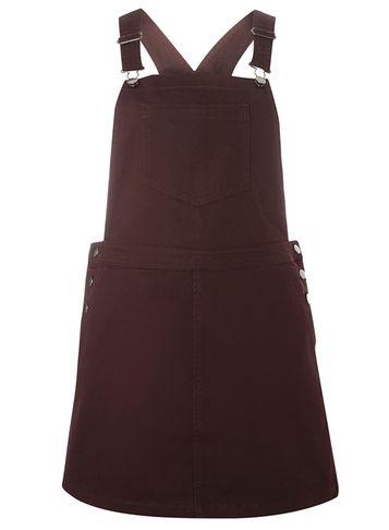 Dorothy Perkins Fig Pocket Pinafore Dress