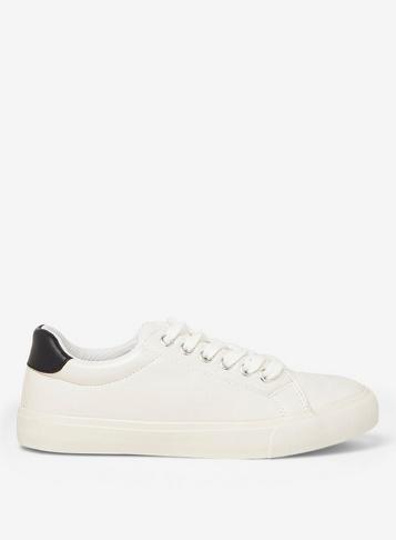 Dorothy Perkins White Imogen Trainers