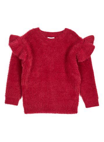 Dorothy Perkins *girls Red Fluffy Jumper