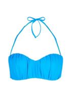 Dorothy Perkins *dp Beach Blue Ruched Bikini Top