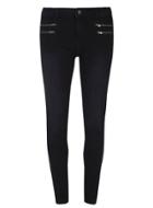 Dorothy Perkins Indigo Zip Darcy Skinny Jeans