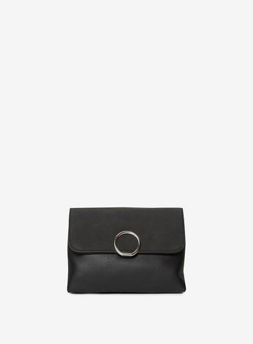 Dorothy Perkins *pieces Black 'faedra' Cross Body Bag