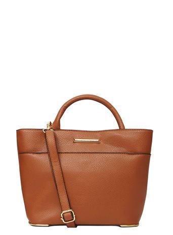 Dorothy Perkins Tan Mini Feet Tote Bag