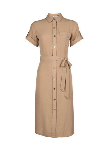 Dorothy Perkins Petite Stone Utility Shirt Dress