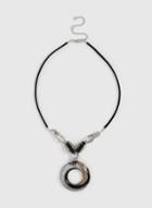 Dorothy Perkins Black Glass Short Necklace