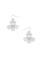 Dorothy Perkins Silver Lace Earrings