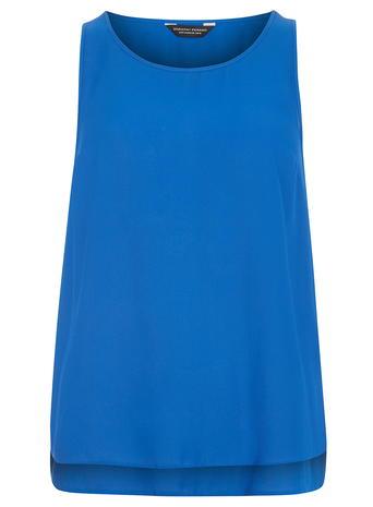 Dorothy Perkins Blue Sleeveless Top