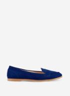 Dorothy Perkins Navy Lacey Loafers