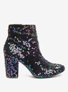 Dorothy Perkins Multi Coloured 'aries' Sequin Embellished Ankle Boots