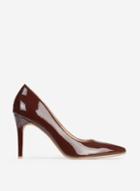Dorothy Perkins Chocolate Danielle Court Shoes
