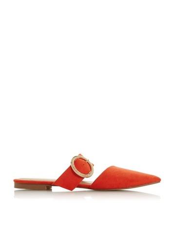 *head Over Heels By Dune Red Flat Shoes