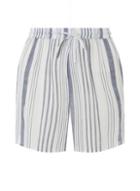 Dorothy Perkins *dp Beach Navy And White Striped Beach Shorts