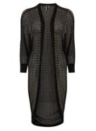 Dorothy Perkins *izabel London Black Soft Net Cardigan