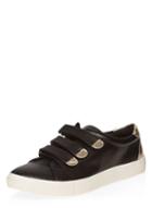 Dorothy Perkins Black 'caesar' Velcro Trainers