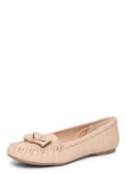 Dorothy Perkins Blush Wide Fit 'ladybird' Moccasin Loafers