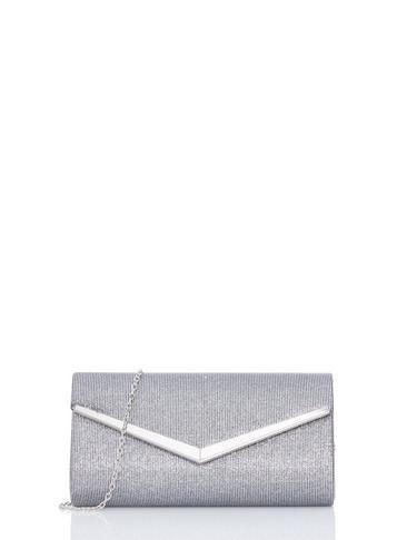 Dorothy Perkins *quiz Glitter Envelope Bag