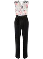 Dorothy Perkins *billie & Blossom Multi-coloured Floral Wrap Jumpsuit