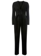 *vero Moda Black Glitter Twist Jumpsuit