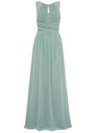 Dorothy Perkins *quiz Sage Green Chiffon Maxi Dress