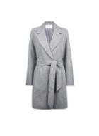 *vila Grey Belted Coat