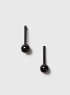 Dorothy Perkins Black Stick And Ball Drop Earrings